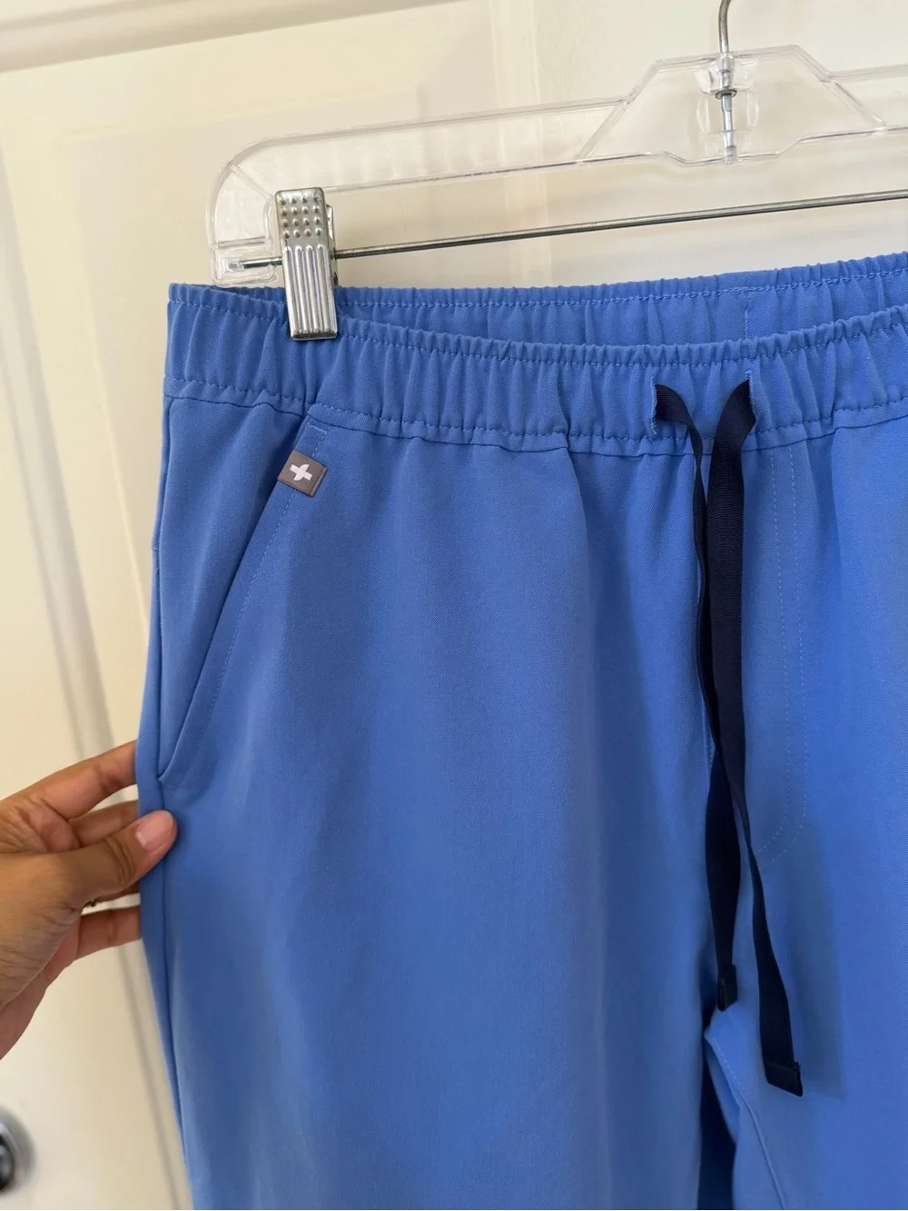 Figs Men’s Tansen Ceil Blue Scrub Jogger Pants Size Small Waist 31-33